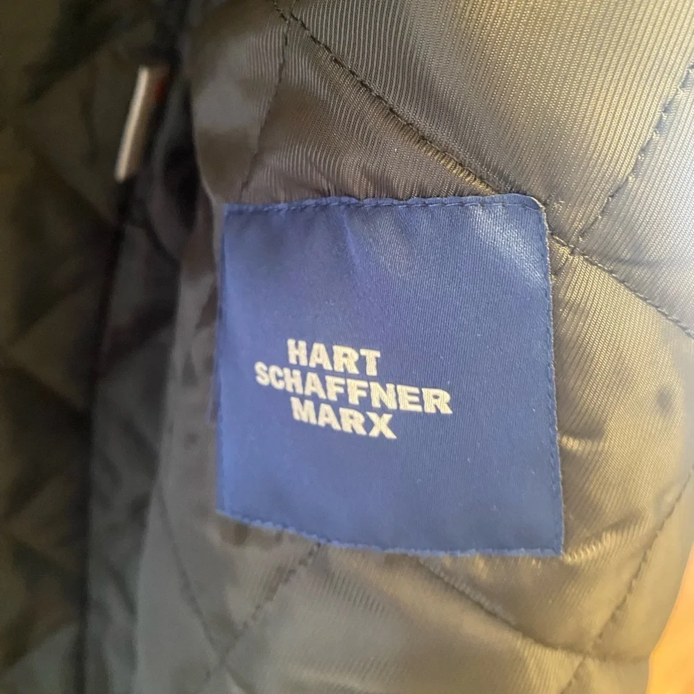 Hart Schaffner Marx Wool & Cashmere Overcoat
